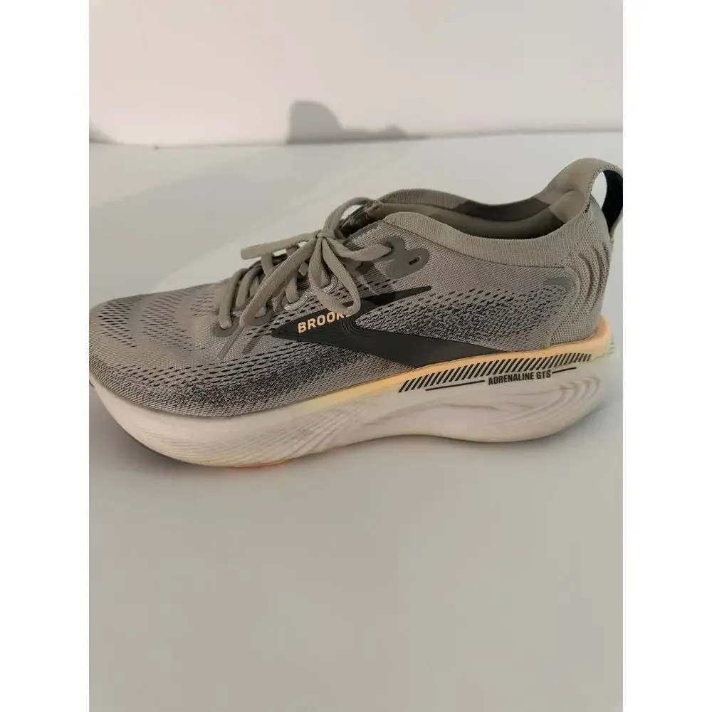 Brooks Adrenaline GTS 25 Women's Running Shoes Size 10 B Gray DNA Loft